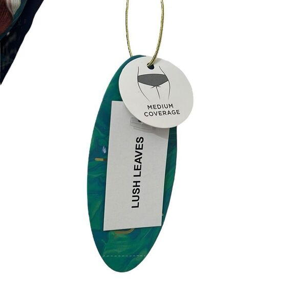 One Piece Swimsuit Woman’s Size 24W Mynah Leaves Tummy Control Medium Coverage - Picture 10 of 11